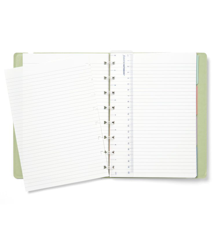 Filofax Notebook Pastel Sage A5 179544