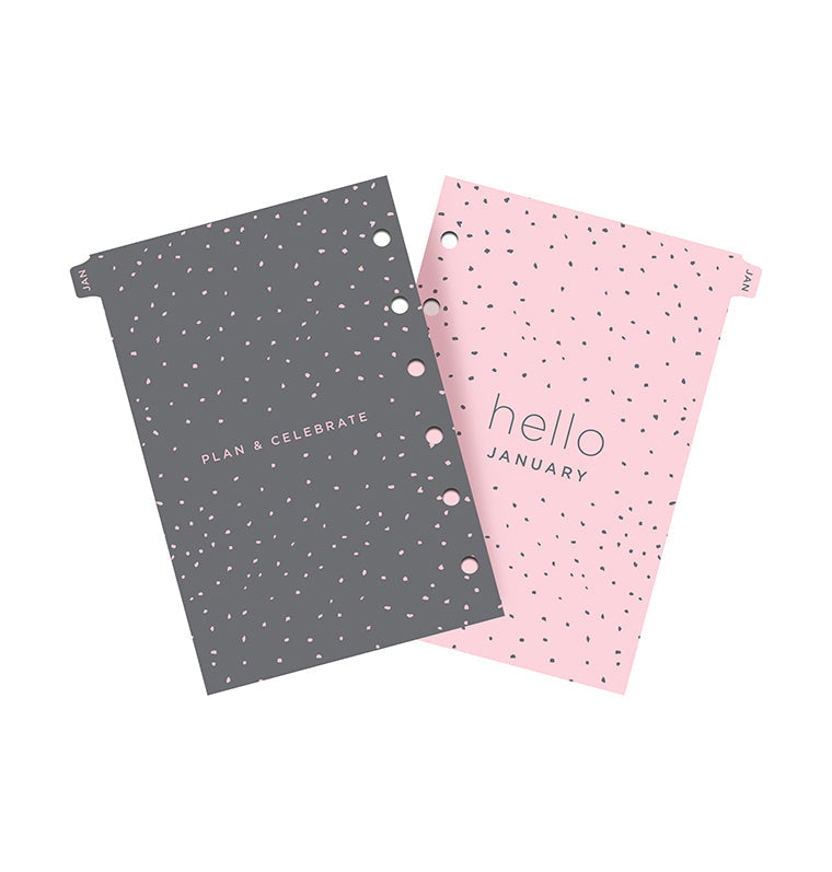 Filofax set do diáře Confetti 2026, Kapesní 26-68291