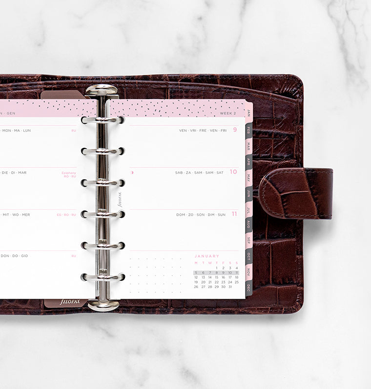 Filofax set do diáře Confetti 2026, Kapesní 26-68291
