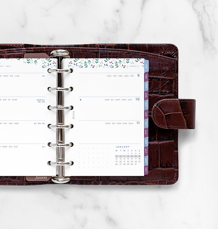 Filofax set do diáře Garden 2026, Kapesní 26-68292