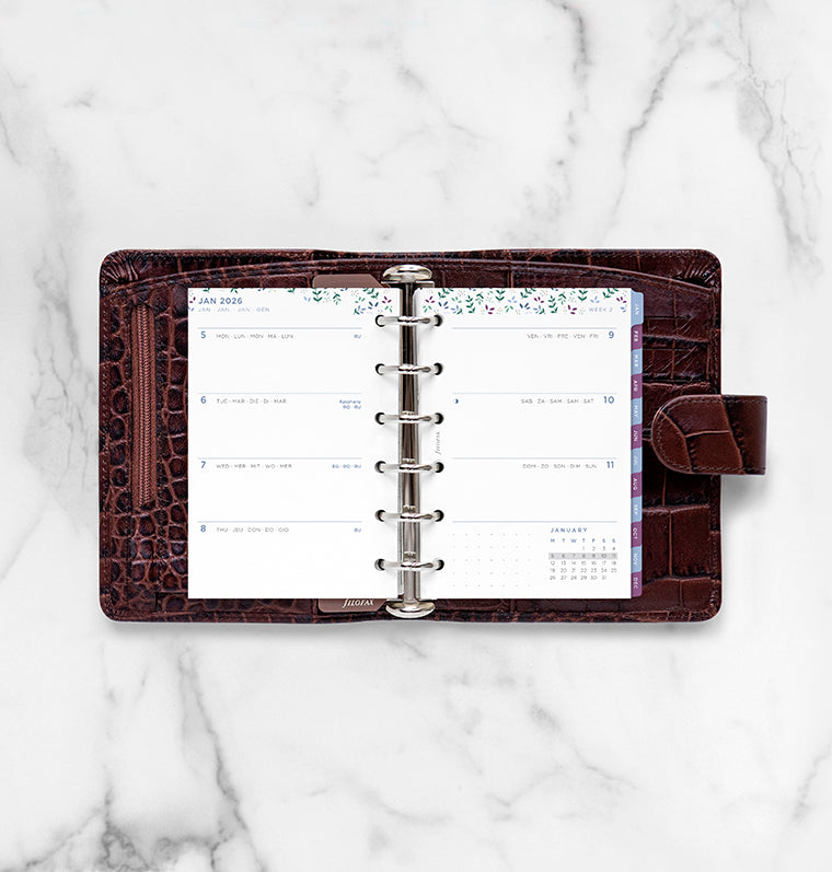Filofax set do diáře Garden 2026, Kapesní 26-68292