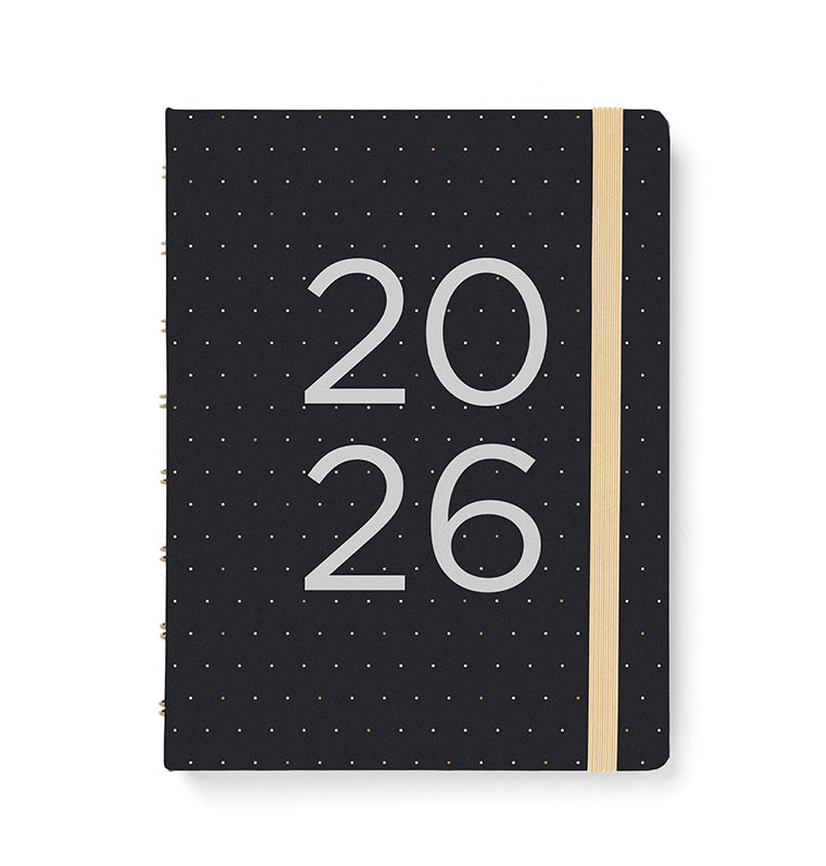 26-68300, Plánovač Moonlight 2026, A5 black