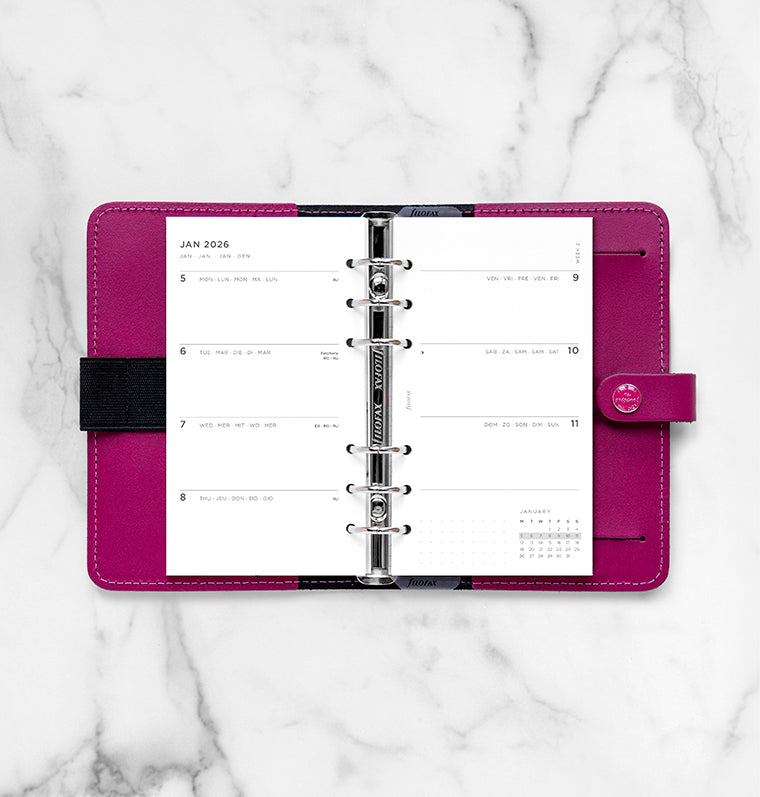 Filofax set do diáře Minimal 2026, Osobní 26-68490