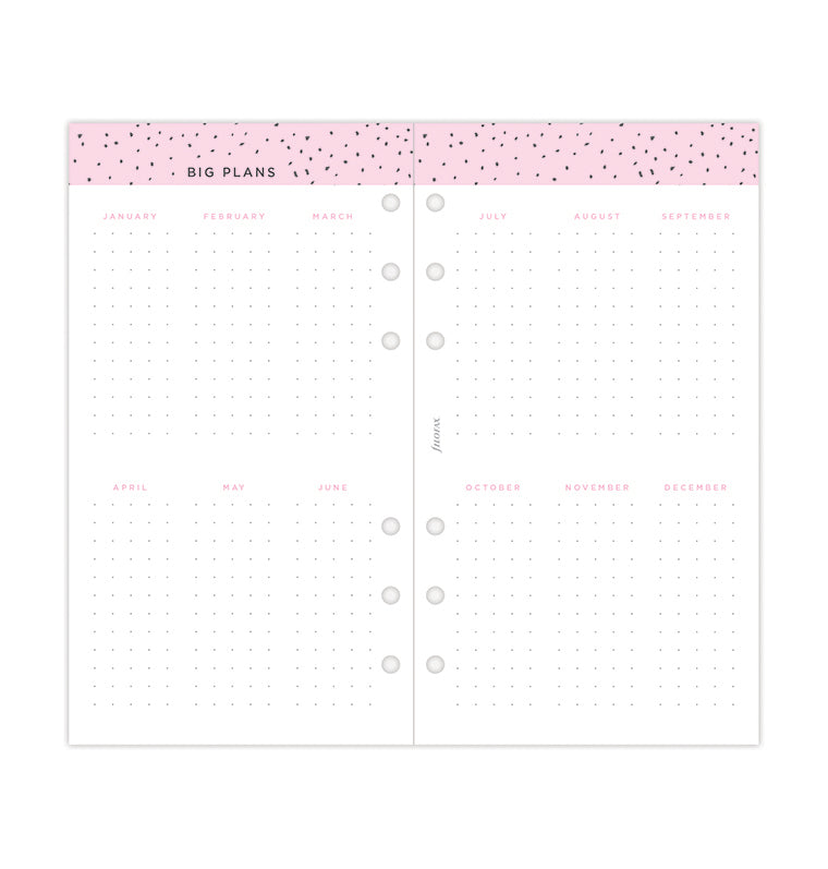 Filofax set do diáře Confetti 2026, Osobní 26-68491