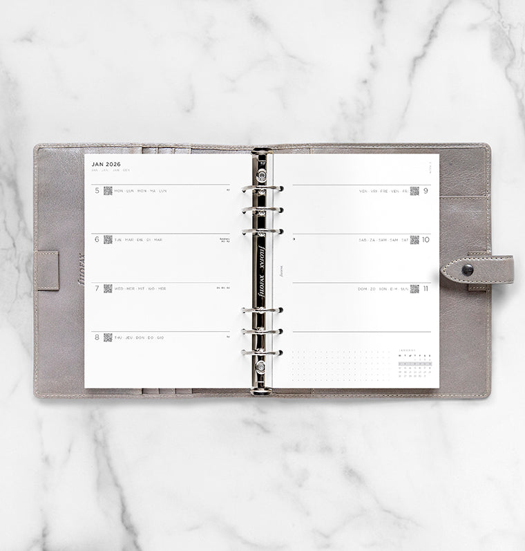 Filofax set do diáře Minimal 2026, A5 26-68590