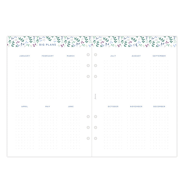Filofax set do diáře Garden 2026, A5 26-68592