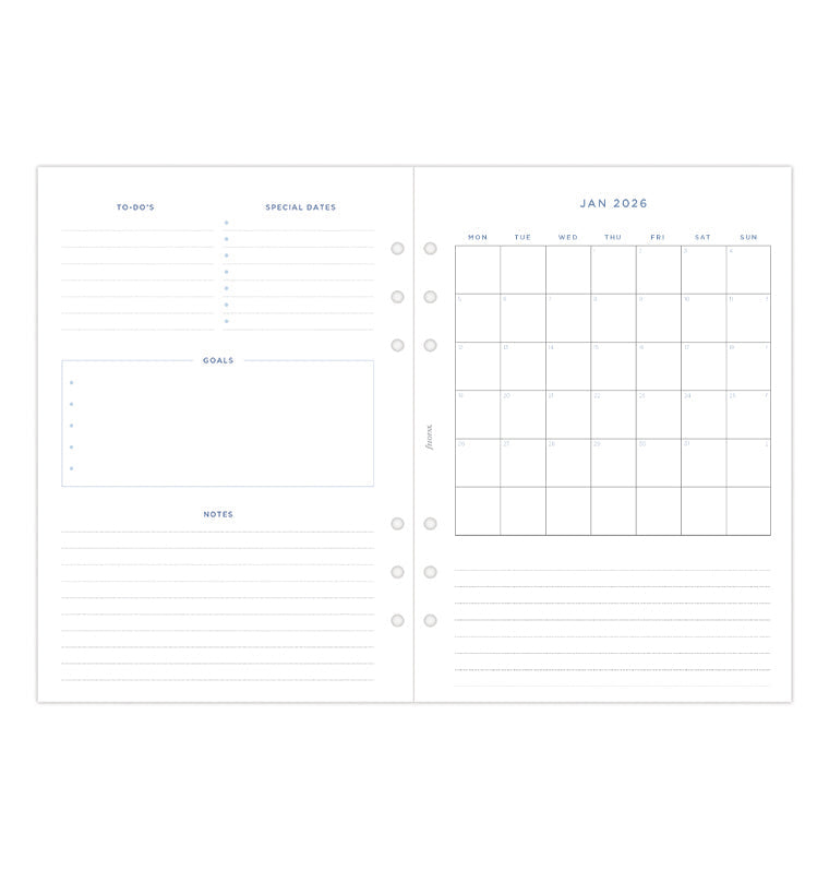 Filofax set do diáře Garden 2026, A5 26-68592