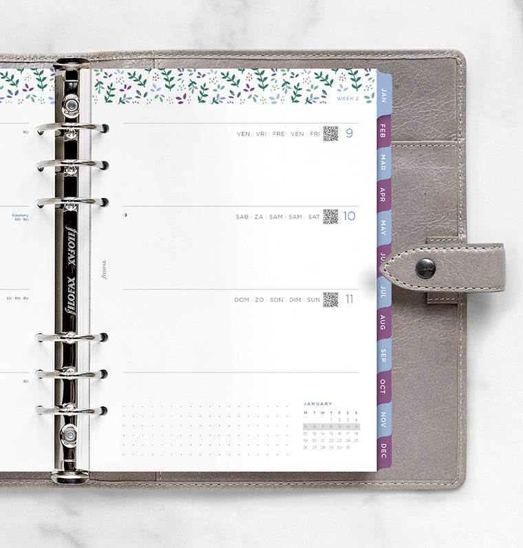 Filofax set do diáře Garden 2026, A5 26-68592