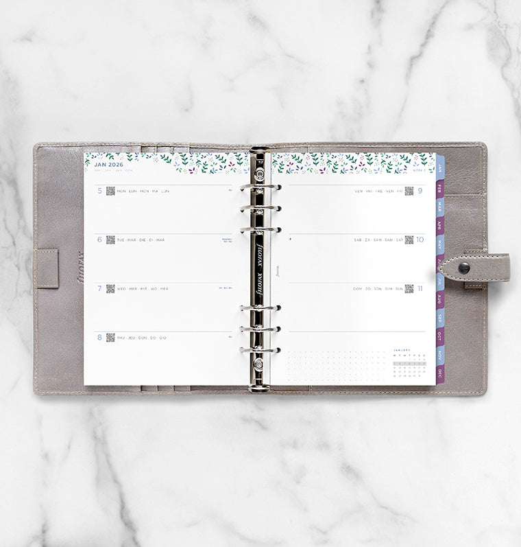 Filofax set do diáře Garden 2026, A5 26-68592