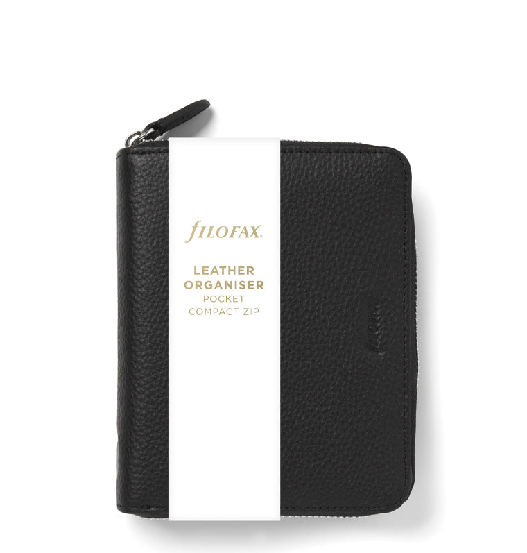 diář Norfolk Zip, Kapesní Compact Black