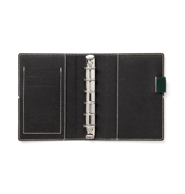 Filofax Eco Essential Pocket Organiser Golden Oak - interior features