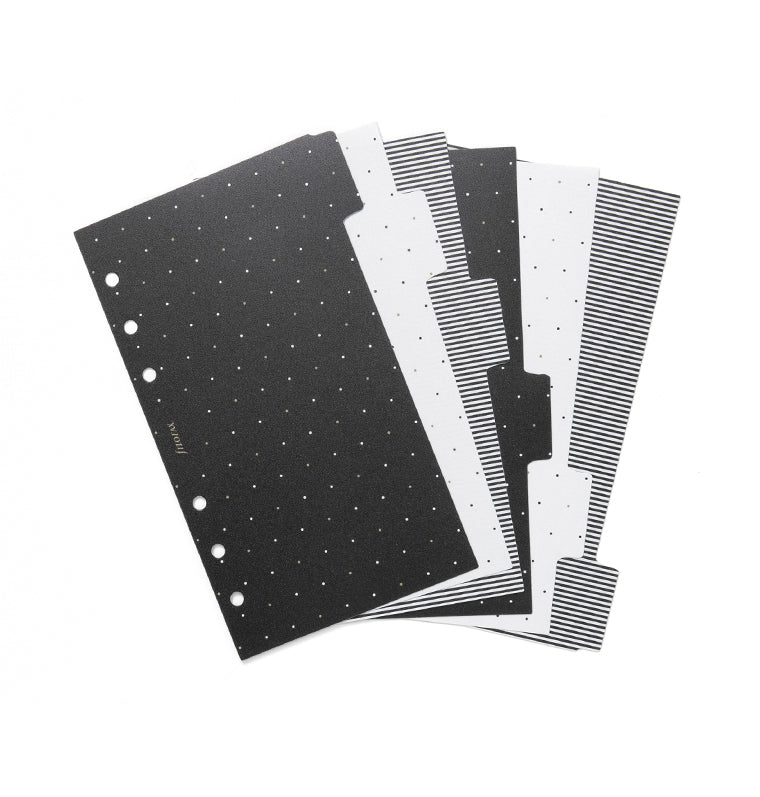 Moonlight Personal Dividers by Filofax