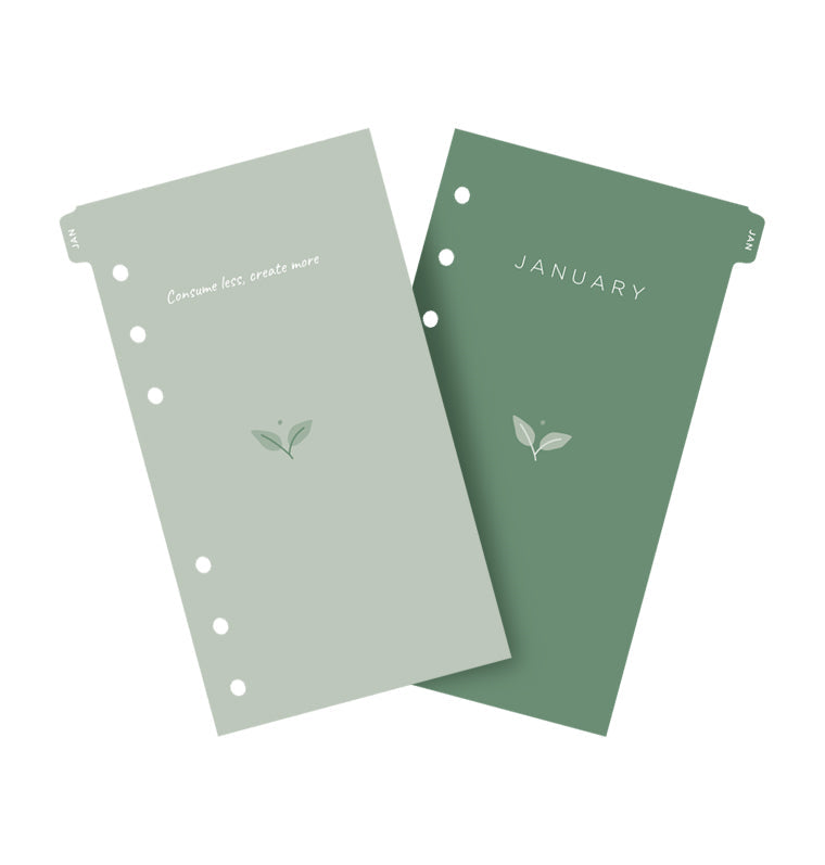 Osobní Diář Filofax Botanical A6 - Modrá 2024 - Paperlove