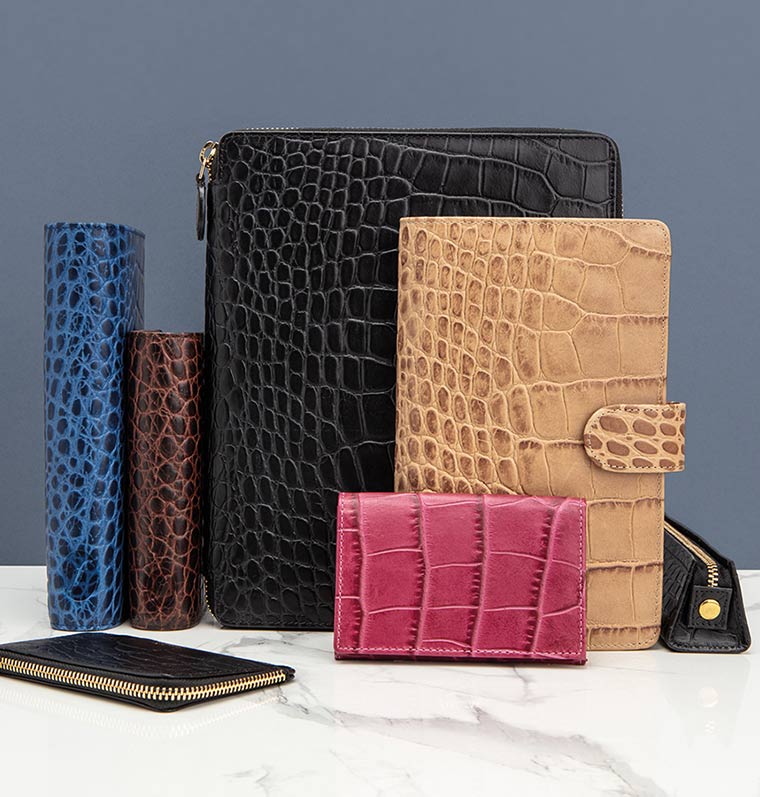 Filofax Classic Croc Soft Textured Leather Collection